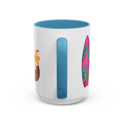 Aloha Tropical Coffee Mug — Accent 11/15oz