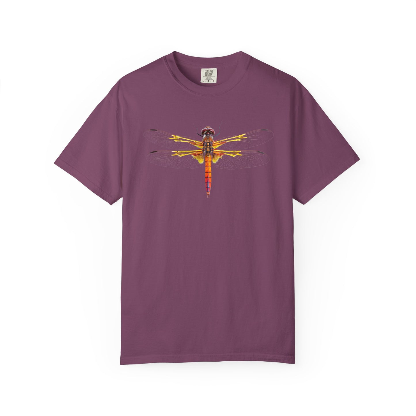 Dragonfly Art T-Shirt — Vibrant Watercolor Dragonfly Graphic Tee