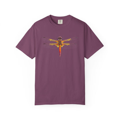 Dragonfly Art T-Shirt — Vibrant Watercolor Dragonfly Graphic Tee