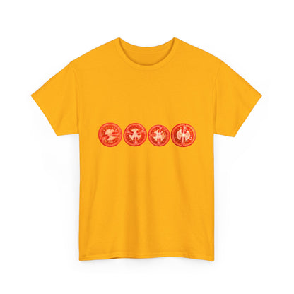 Tropical Sunset Coin Graphic Tee