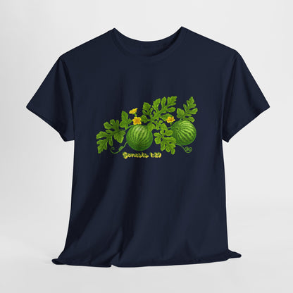 Watermelon T-Shirt — Genesis 1:29 Garden Illustration Tee
