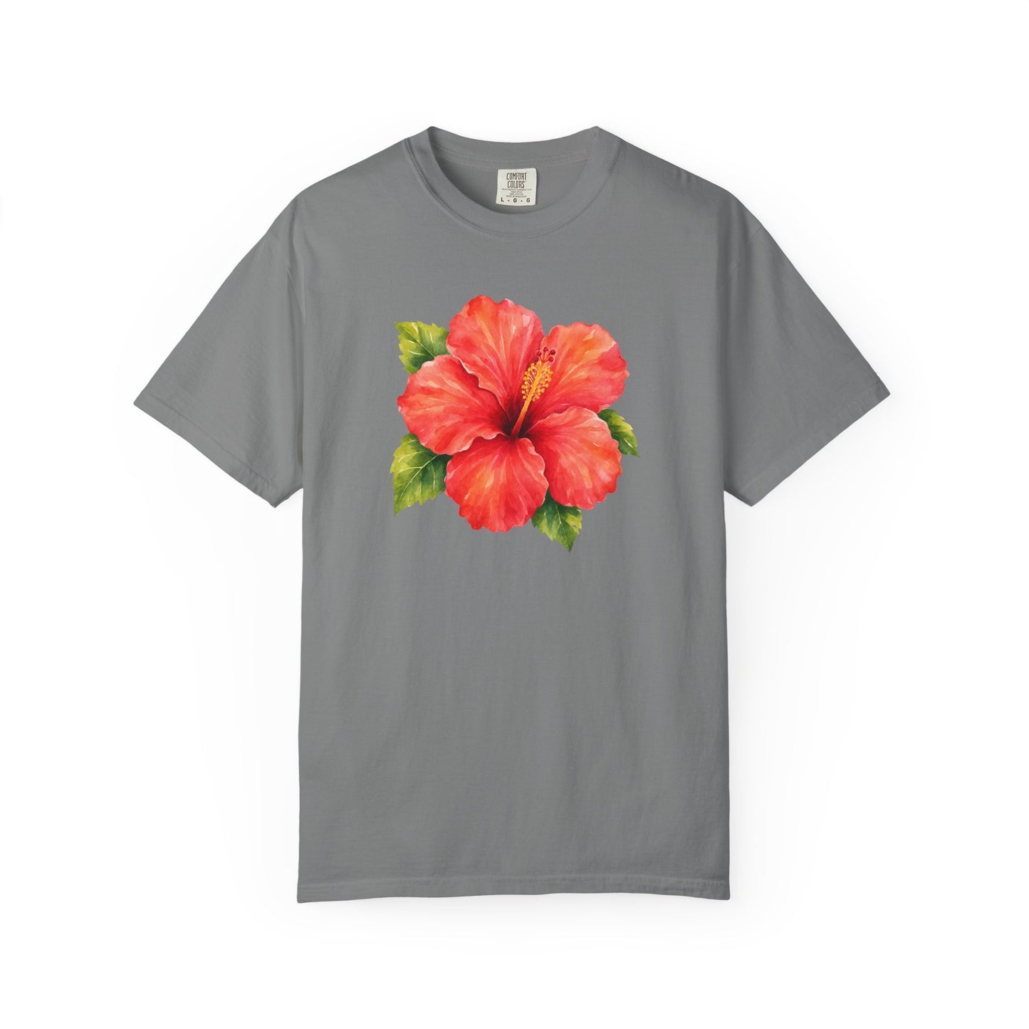 Hibiscus Bloom T-Shirt — Tropical Floral Tee