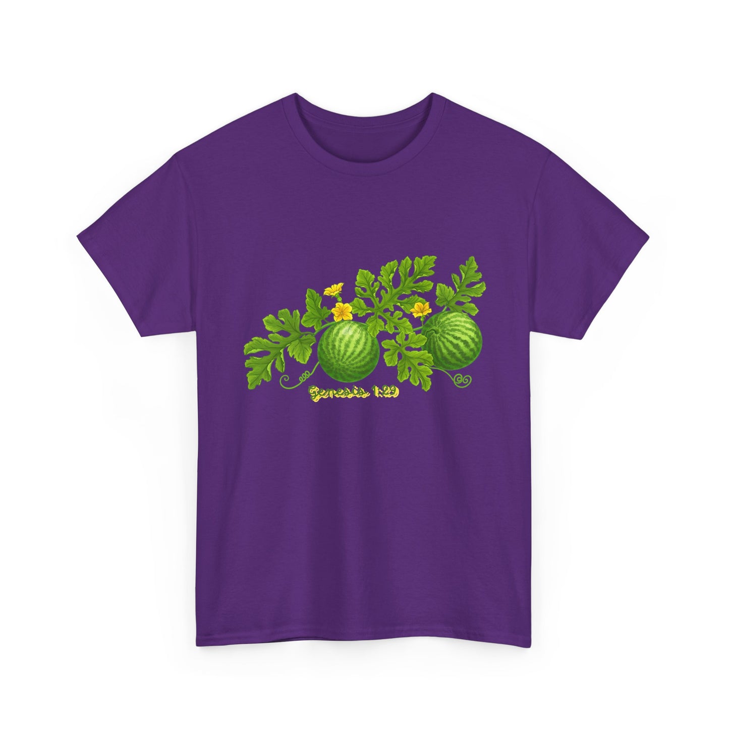 Watermelon T-Shirt — Genesis 1:29 Garden Illustration Tee