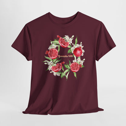 Pomegranate Watercolor Tee — Jeremiah 29:11 Inspirational Bible Verse Shirt