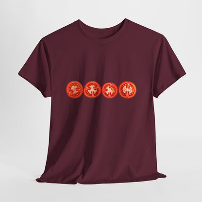 Tropical Sunset Coin Graphic Tee