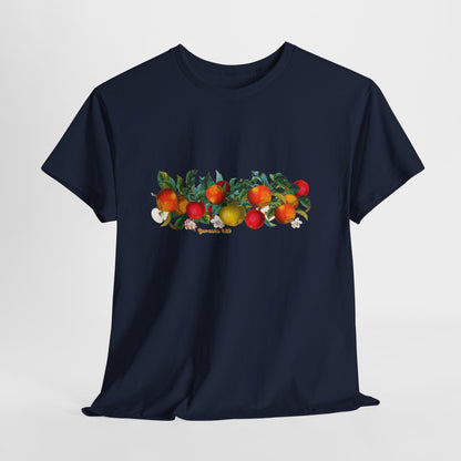 T-Shirt — Genesis 1:29 Watercolor Orange Grove Graphic Tee