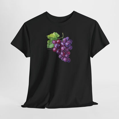 Grape Watercolor Tee — Green T-Shirt Genesis 1:29