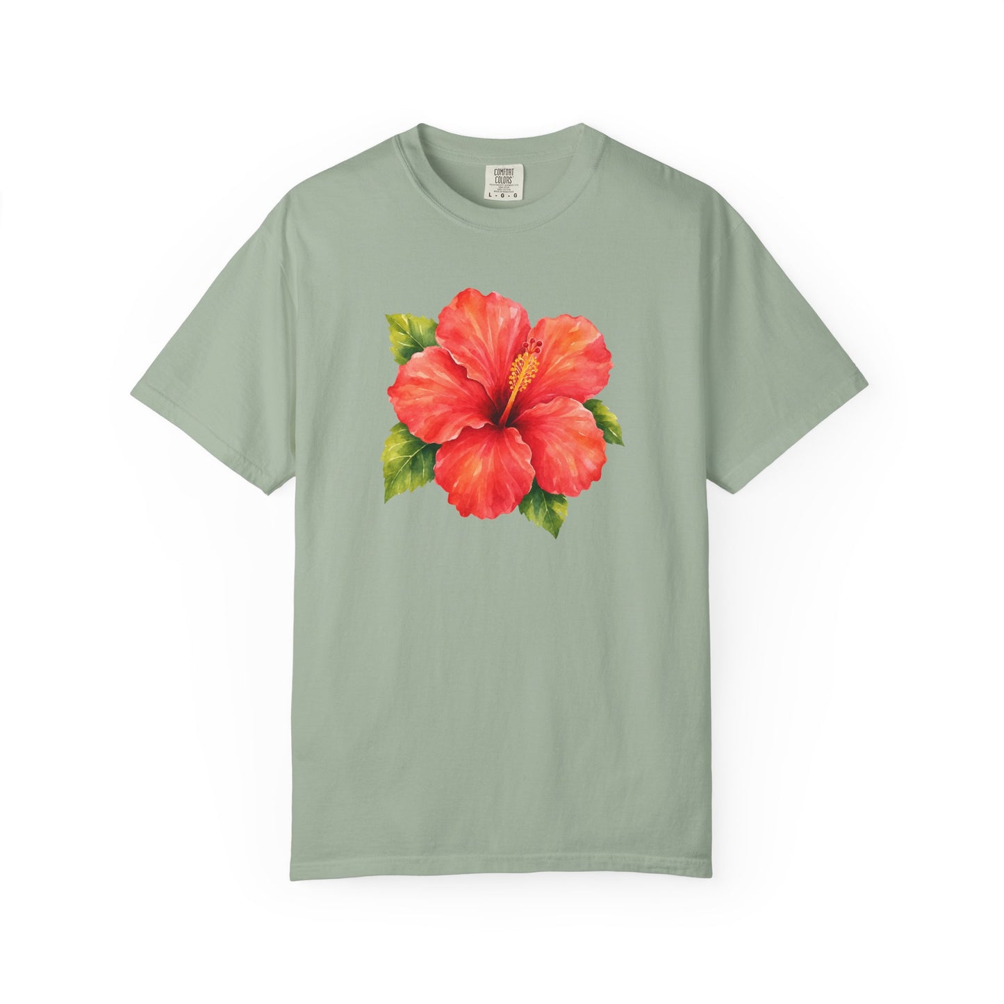 Hibiscus Bloom T-Shirt — Tropical Floral Tee