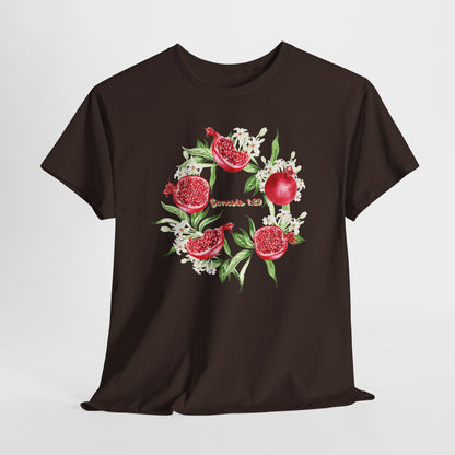 Pomegranate Watercolor Tee — Jeremiah 29:11 Inspirational Bible Verse Shirt