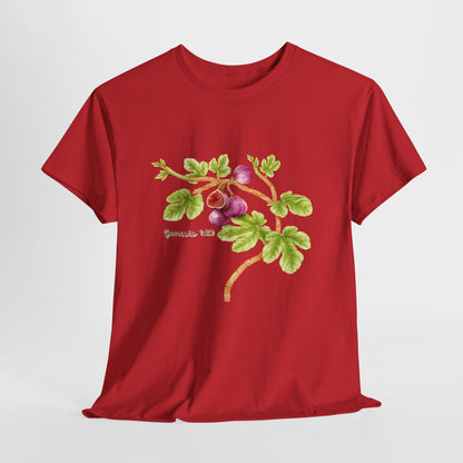 Floral Fig Branch Tee — Botanical Watercolor T‑Shirt Genesis !:29