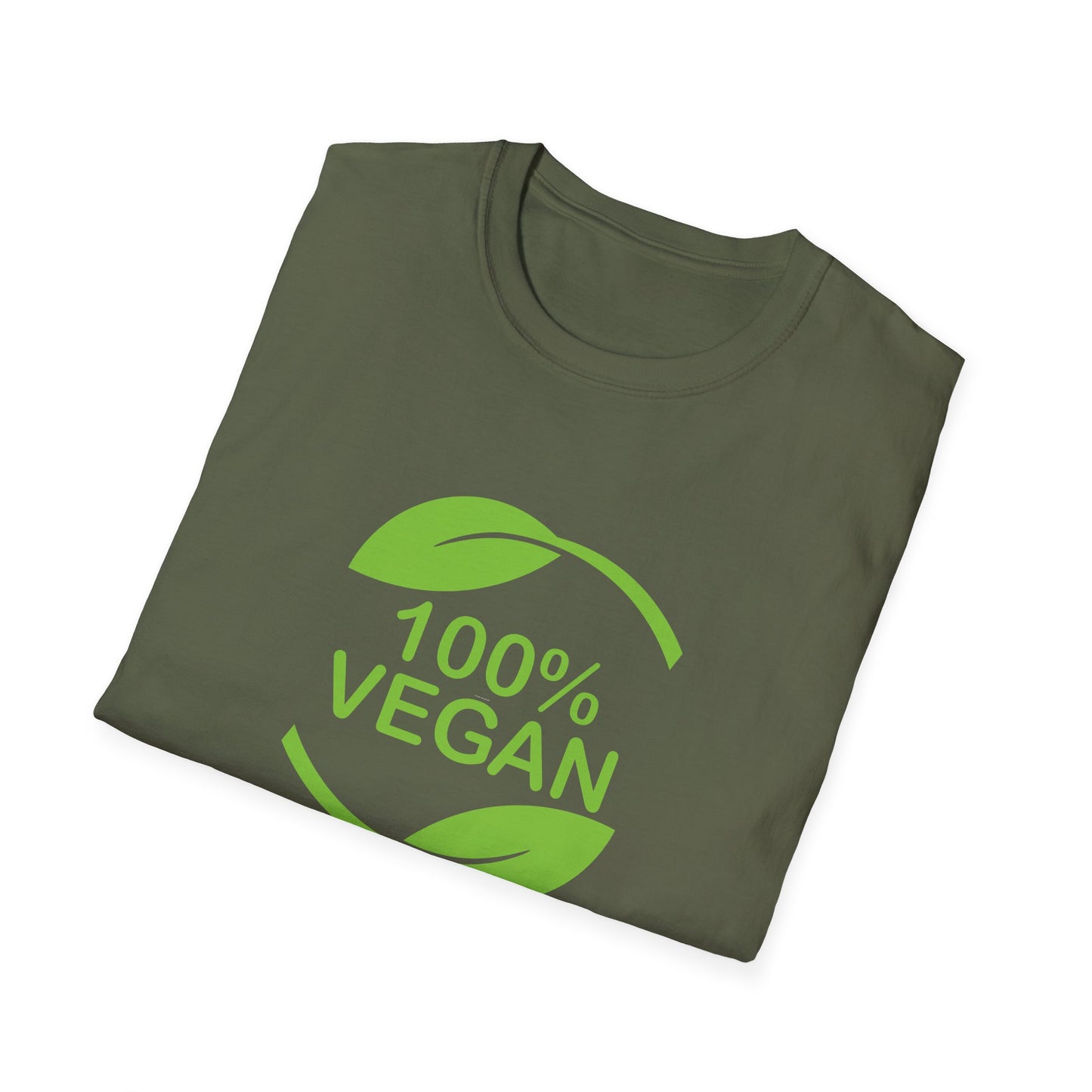 100% Vegan T-Shirt — Eco-Friendly Plant-Based Pride Tee