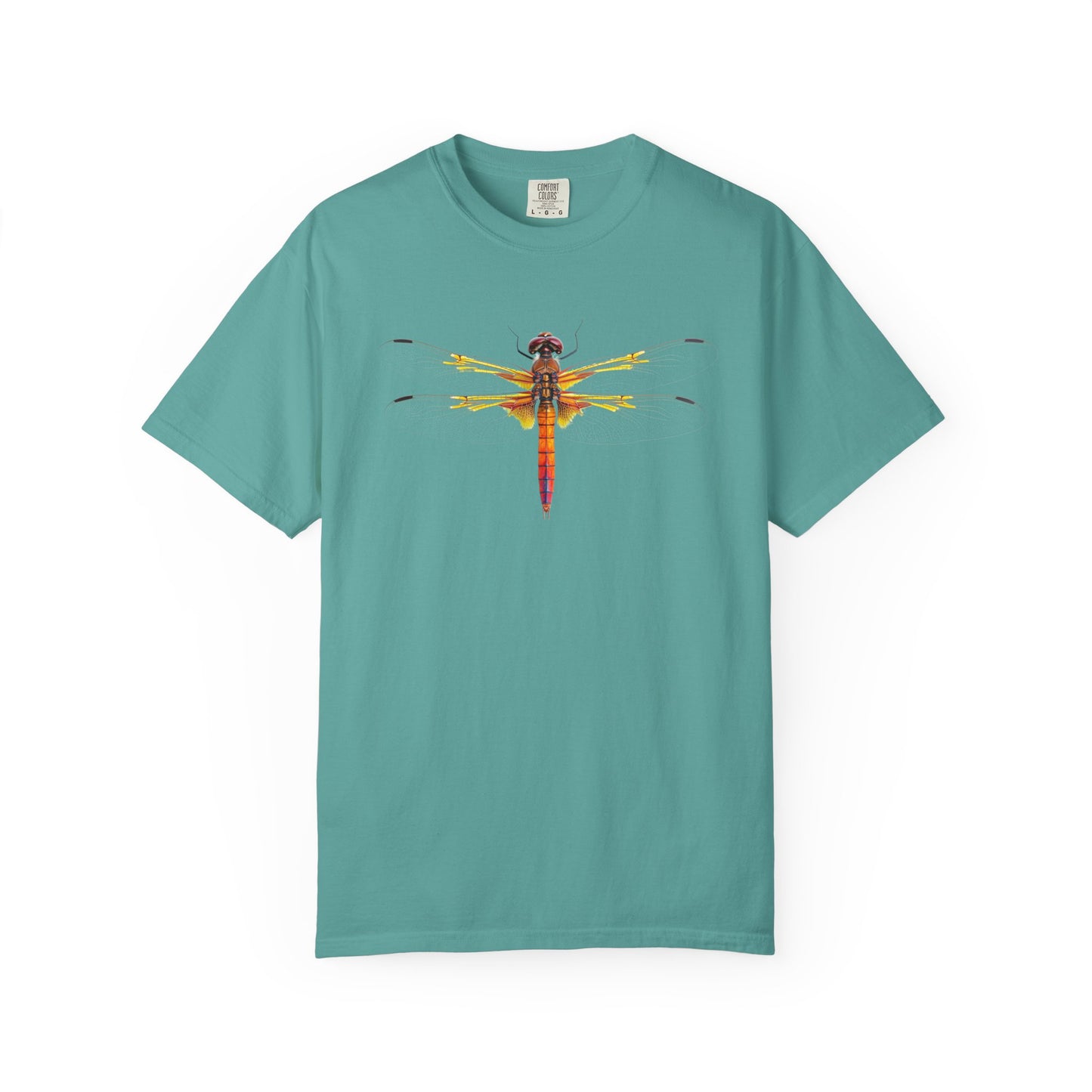 Dragonfly Art T-Shirt — Vibrant Watercolor Dragonfly Graphic Tee