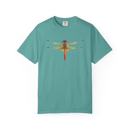 Dragonfly Art T-Shirt — Vibrant Watercolor Dragonfly Graphic Tee