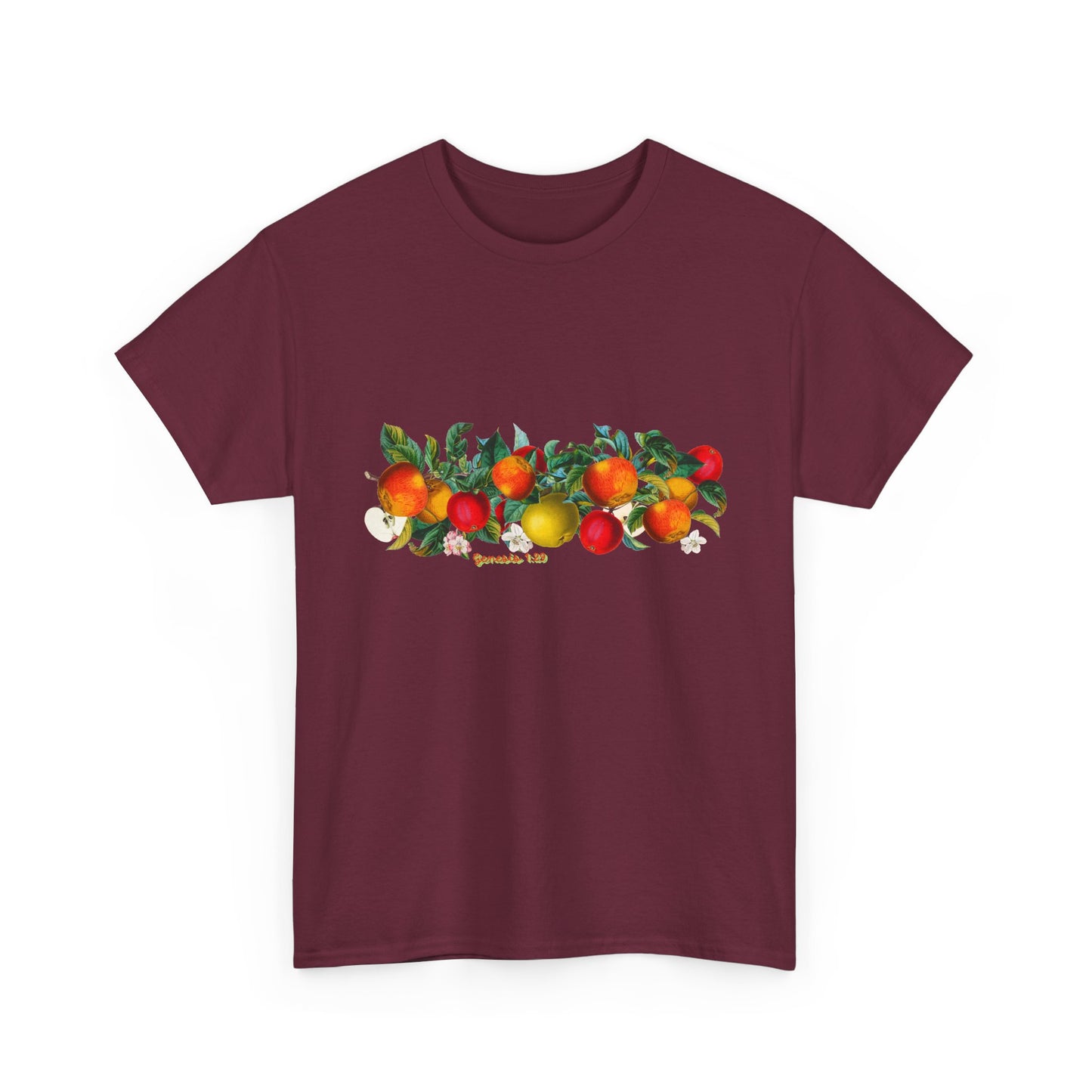 T-Shirt — Genesis 1:29 Watercolor Orange Grove Graphic Tee