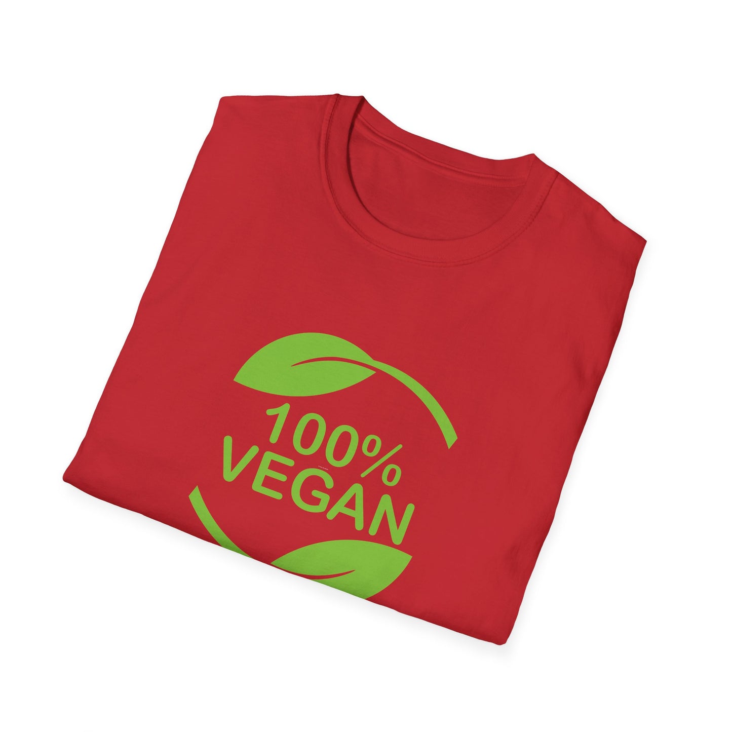 100% Vegan T-Shirt — Eco-Friendly Plant-Based Pride Tee