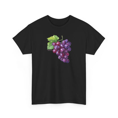 Grape Watercolor Tee — Green T-Shirt Genesis 1:29