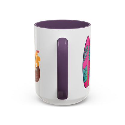Aloha Tropical Coffee Mug — Accent 11/15oz