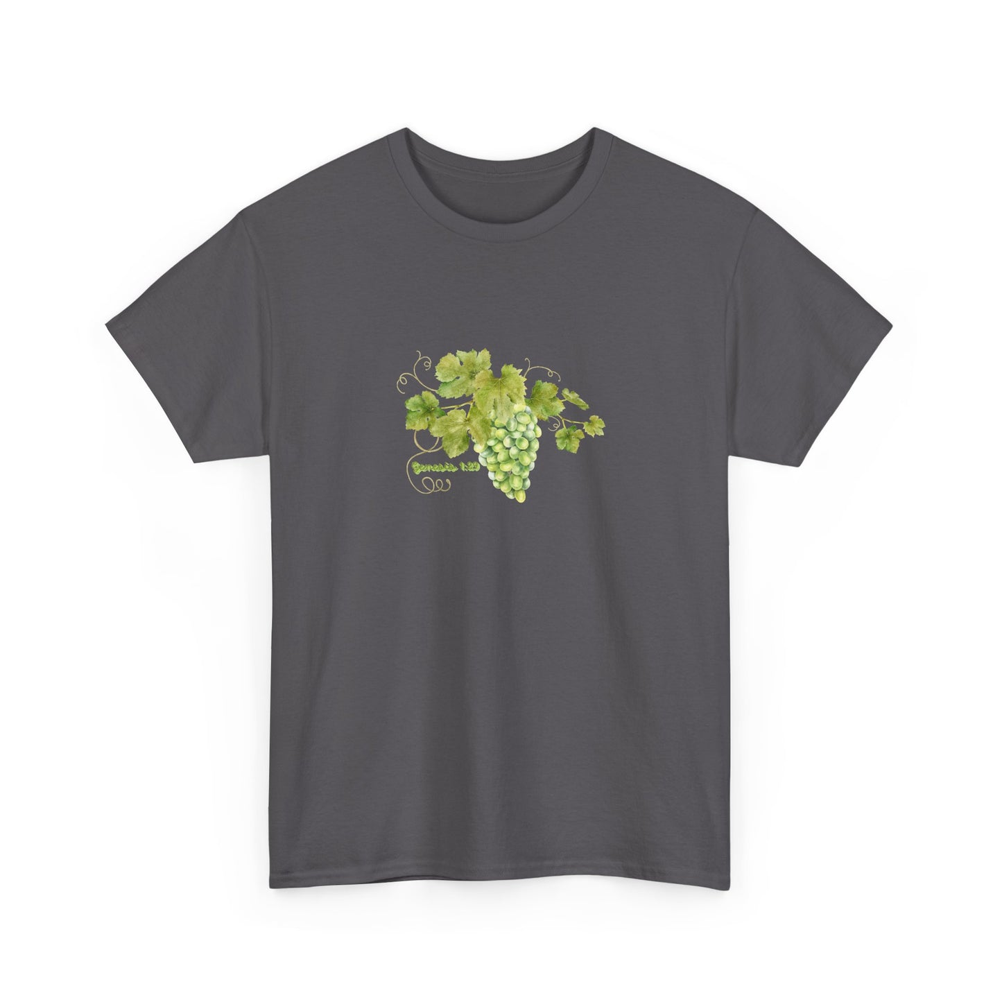 Grapevine Watercolor Tee — Green T-Shirt