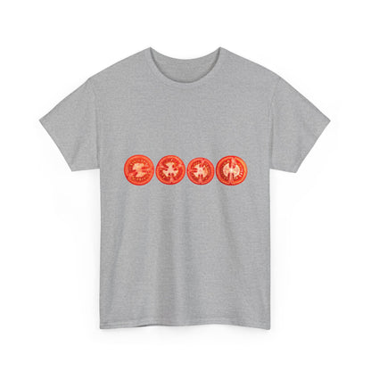 Tropical Sunset Coin Graphic Tee