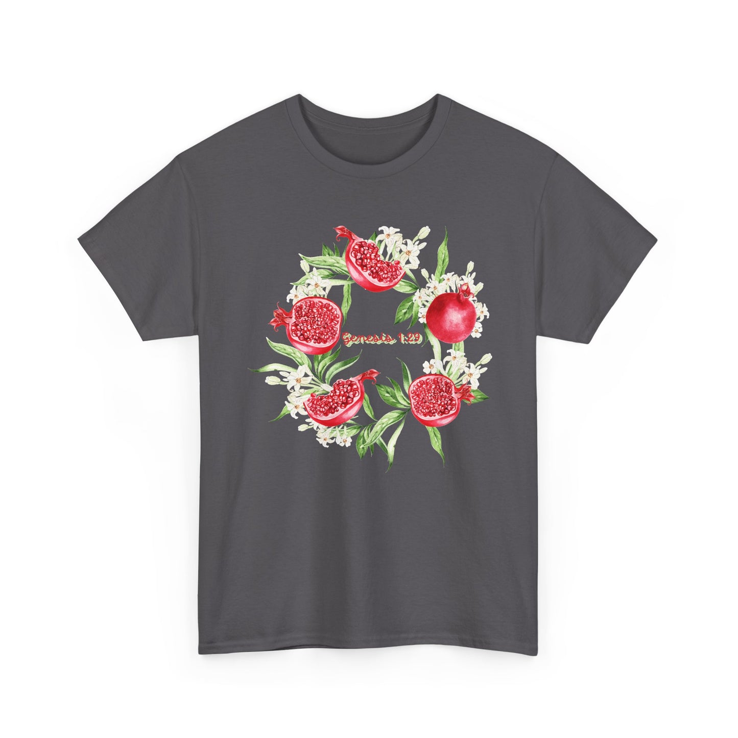 Pomegranate Watercolor Tee — Jeremiah 29:11 Inspirational Bible Verse Shirt
