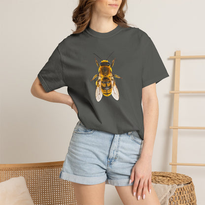 Bee Graphic T-Shirt — Vintage Honeybee Illustration Tee