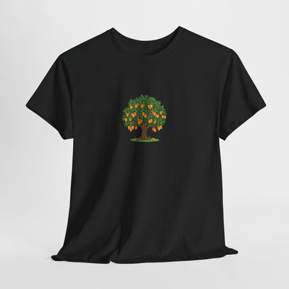 Mangoes Tree Graphic Tee — Minimal Fruit Tree T-Shirt