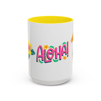 Aloha Tropical Coffee Mug — Accent 11/15oz