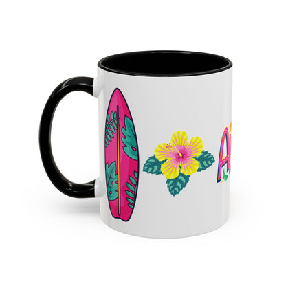 Aloha Tropical Coffee Mug — Accent 11/15oz