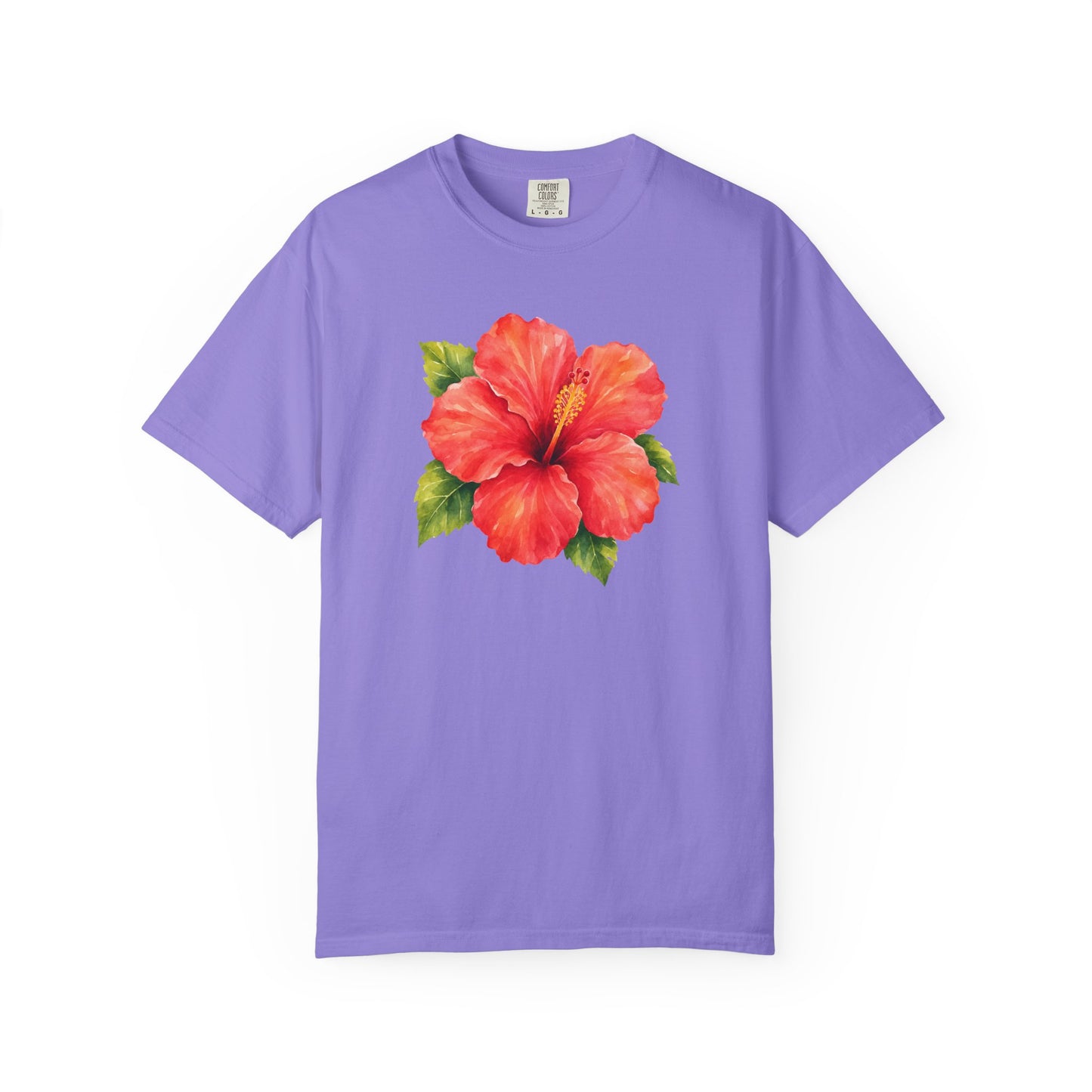 Hibiscus Bloom T-Shirt — Tropical Floral Tee