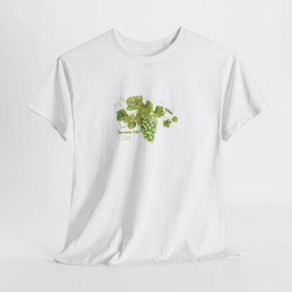 Grapevine Watercolor Tee — Green T-Shirt