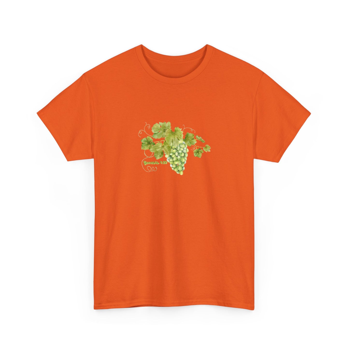 Grapevine Watercolor Tee — Green T-Shirt