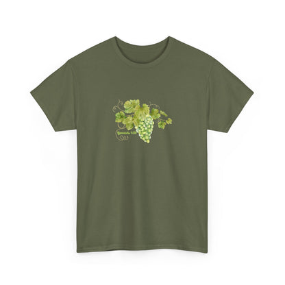 Grapevine Watercolor Tee — Green T-Shirt
