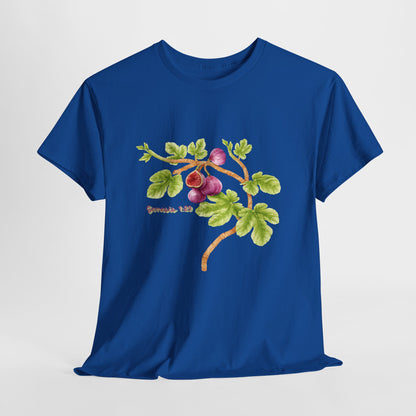 Floral Fig Branch Tee — Botanical Watercolor T‑Shirt Genesis !:29
