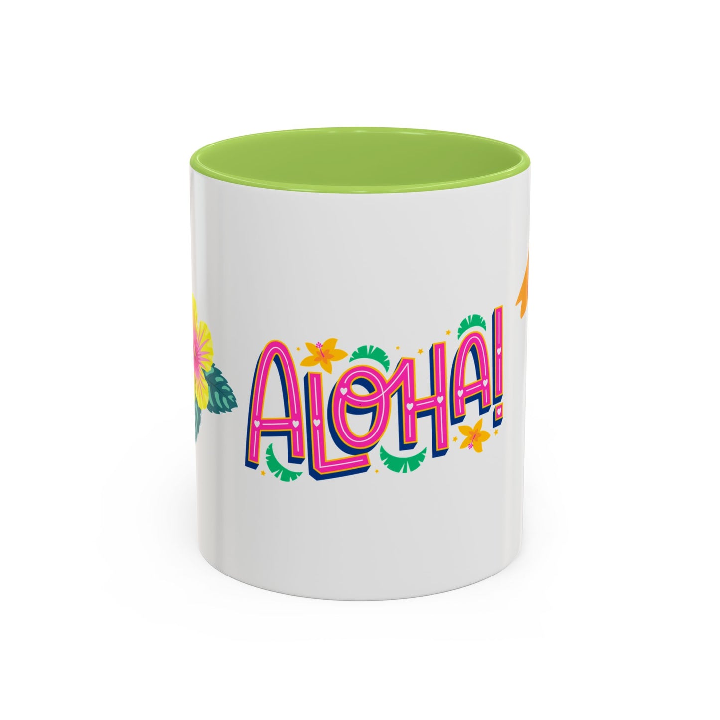 Aloha Tropical Coffee Mug — Accent 11/15oz