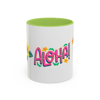 Aloha Tropical Coffee Mug — Accent 11/15oz