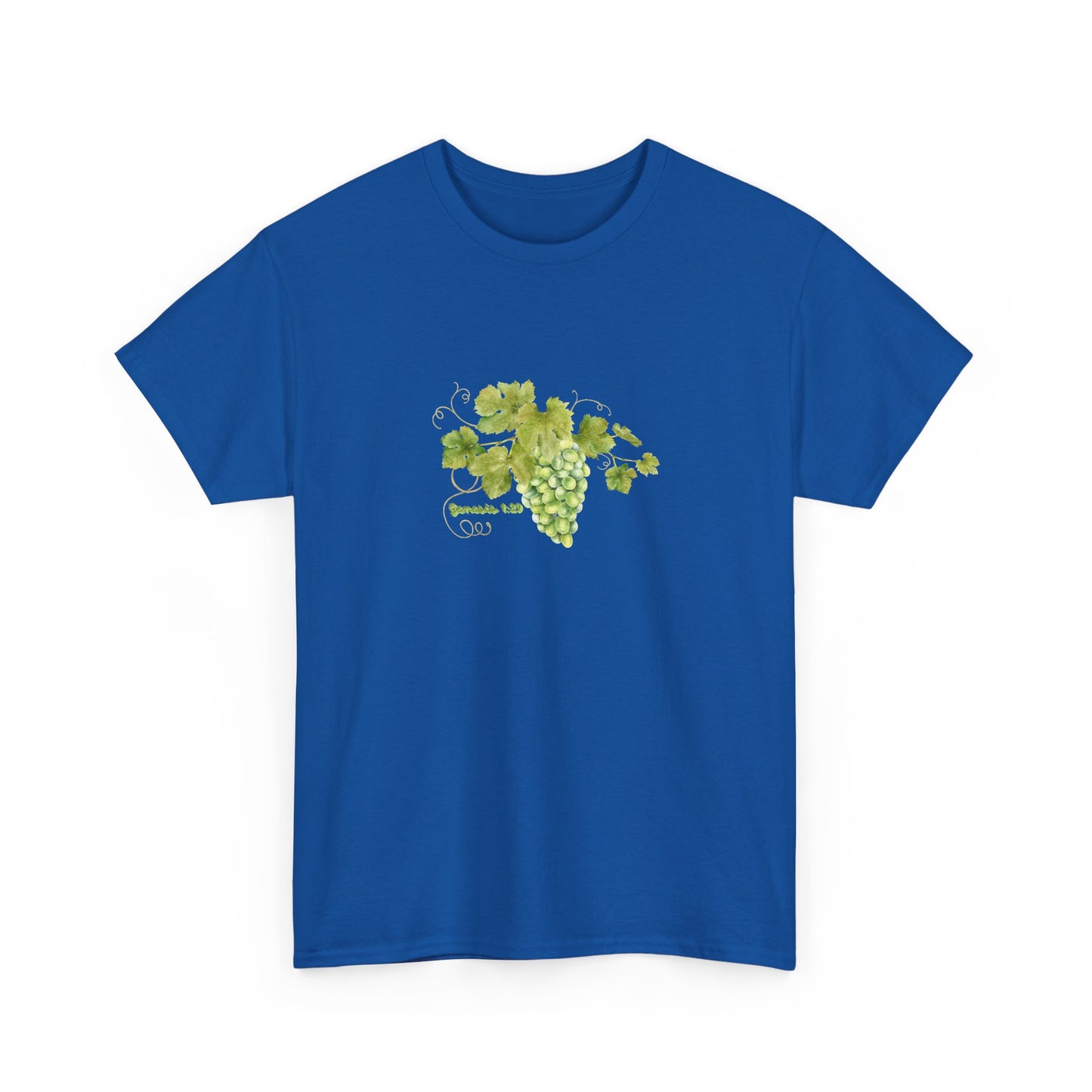 Grapevine Watercolor Tee — Green T-Shirt