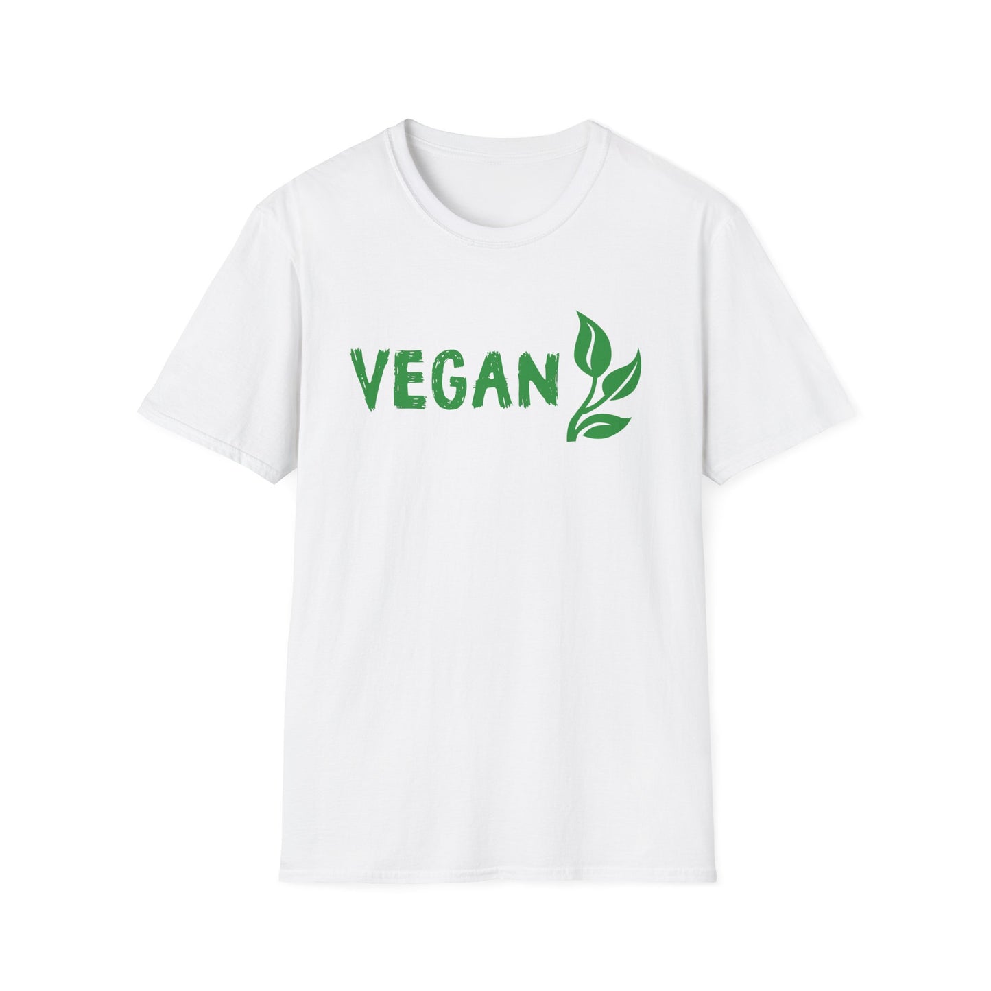 Vegan Leaf T-Shirt — Eco-Friendly Plant-Based Pride Tee
