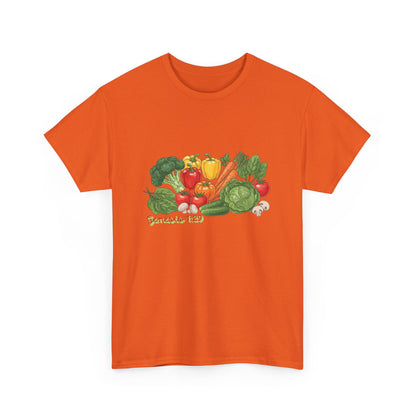 Vegetable Garden Tee — Fresh Veggies Illustration with "Genesis 1:29"