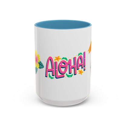 Aloha Tropical Coffee Mug — Accent 11/15oz