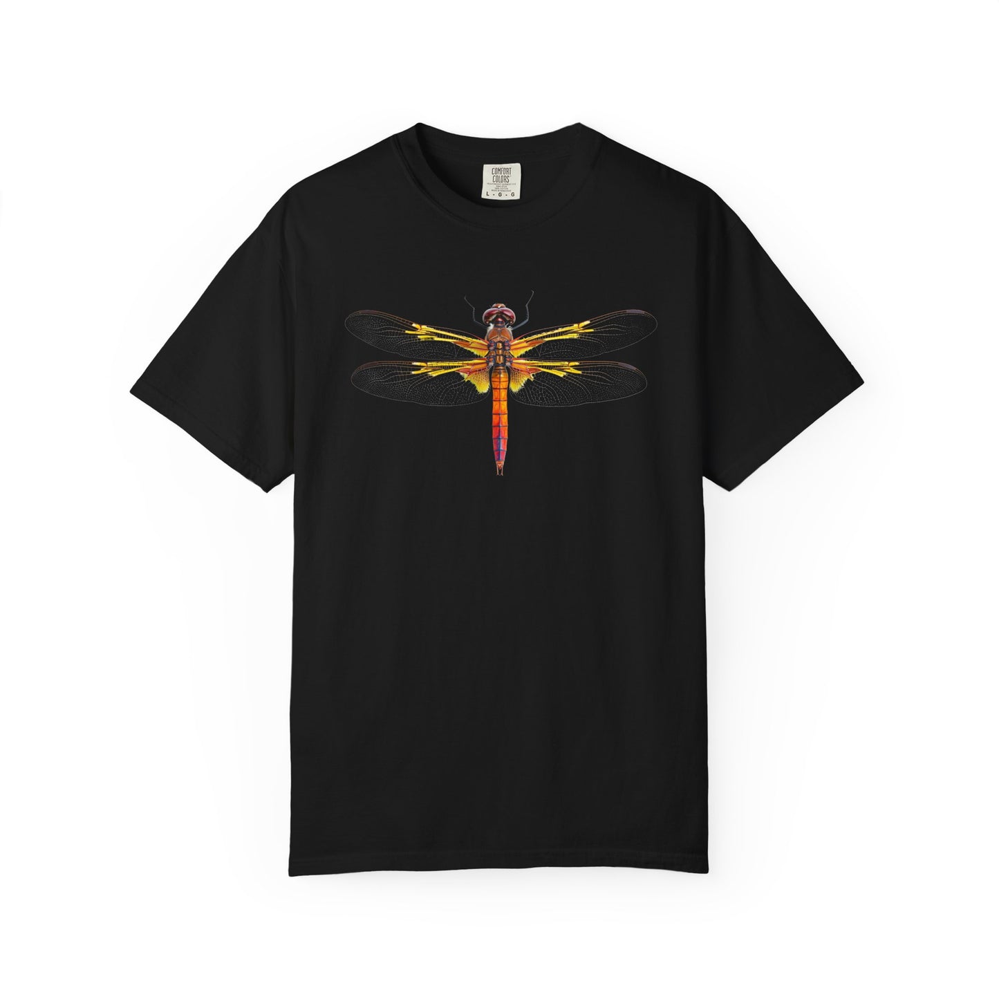 Dragonfly Art T-Shirt — Vibrant Watercolor Dragonfly Graphic Tee