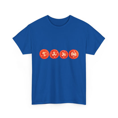 Tropical Sunset Coin Graphic Tee