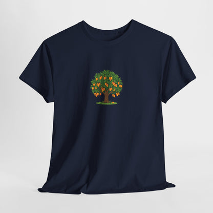 Mangoes Tree Graphic Tee — Minimal Fruit Tree T-Shirt