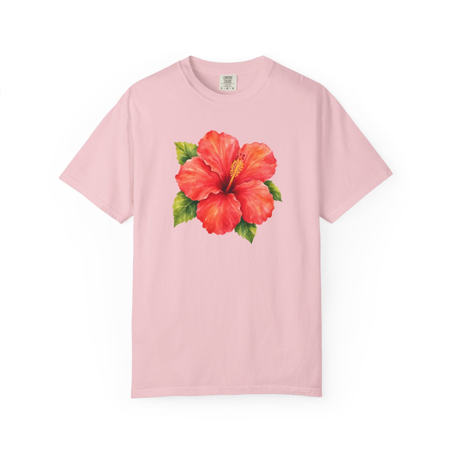 Hibiscus Bloom T-Shirt — Tropical Floral Tee