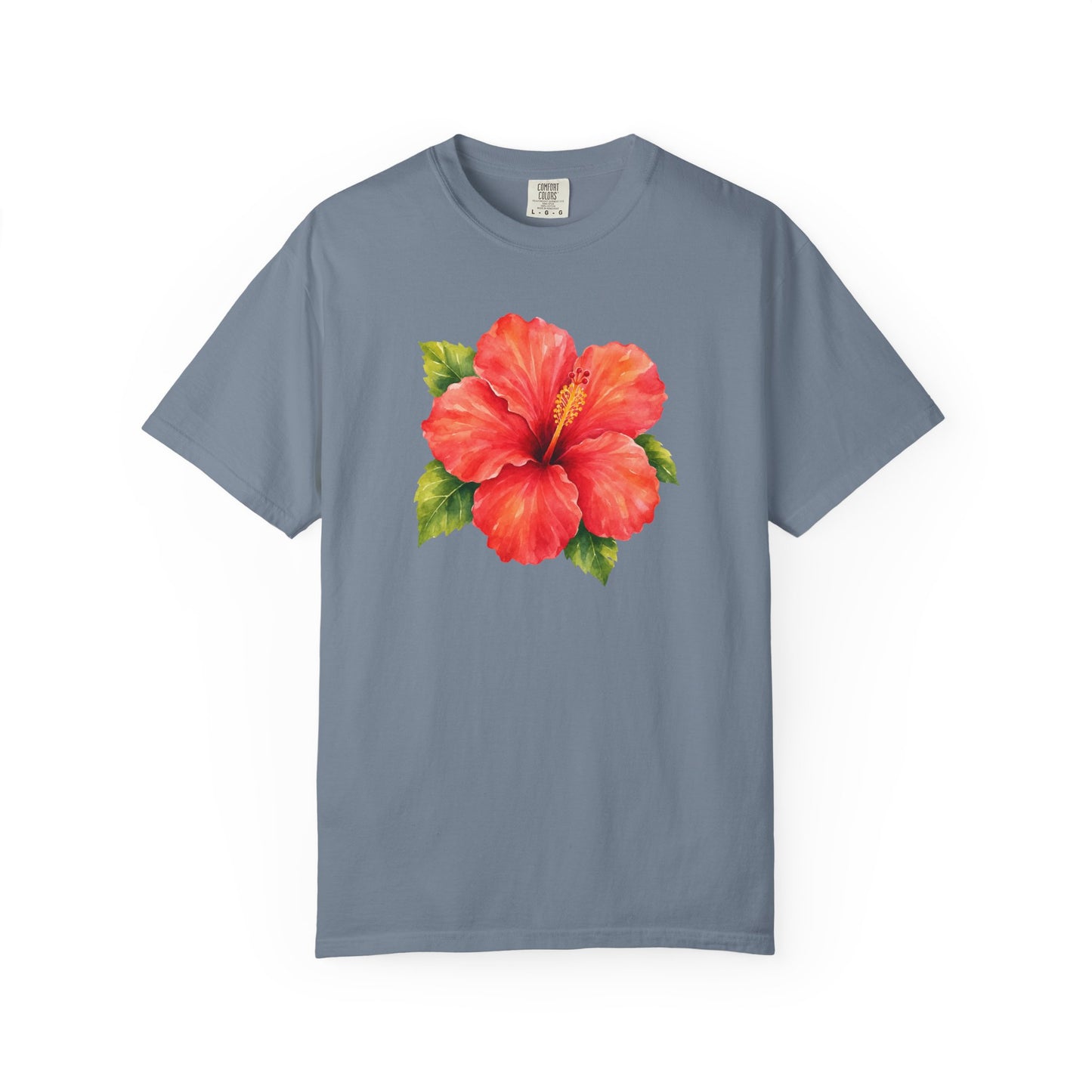 Hibiscus Bloom T-Shirt — Tropical Floral Tee