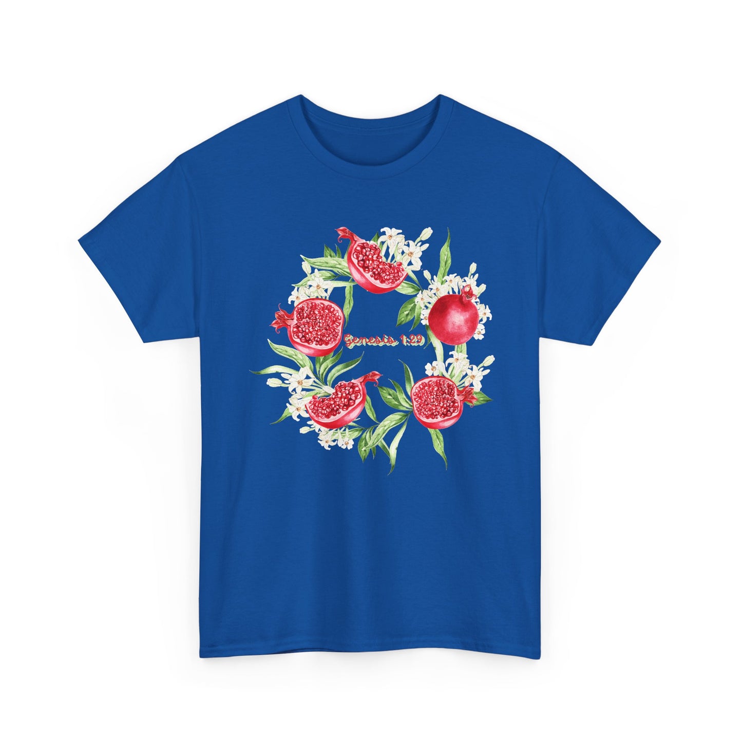 Pomegranate Watercolor Tee — Jeremiah 29:11 Inspirational Bible Verse Shirt