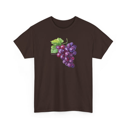 Grape Watercolor Tee — Green T-Shirt Genesis 1:29