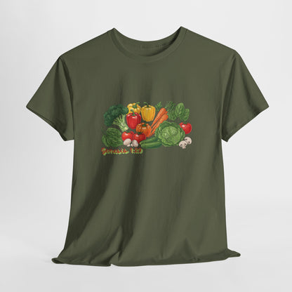 Vegetable Garden Tee — Fresh Veggies Illustration with "Genesis 1:29"