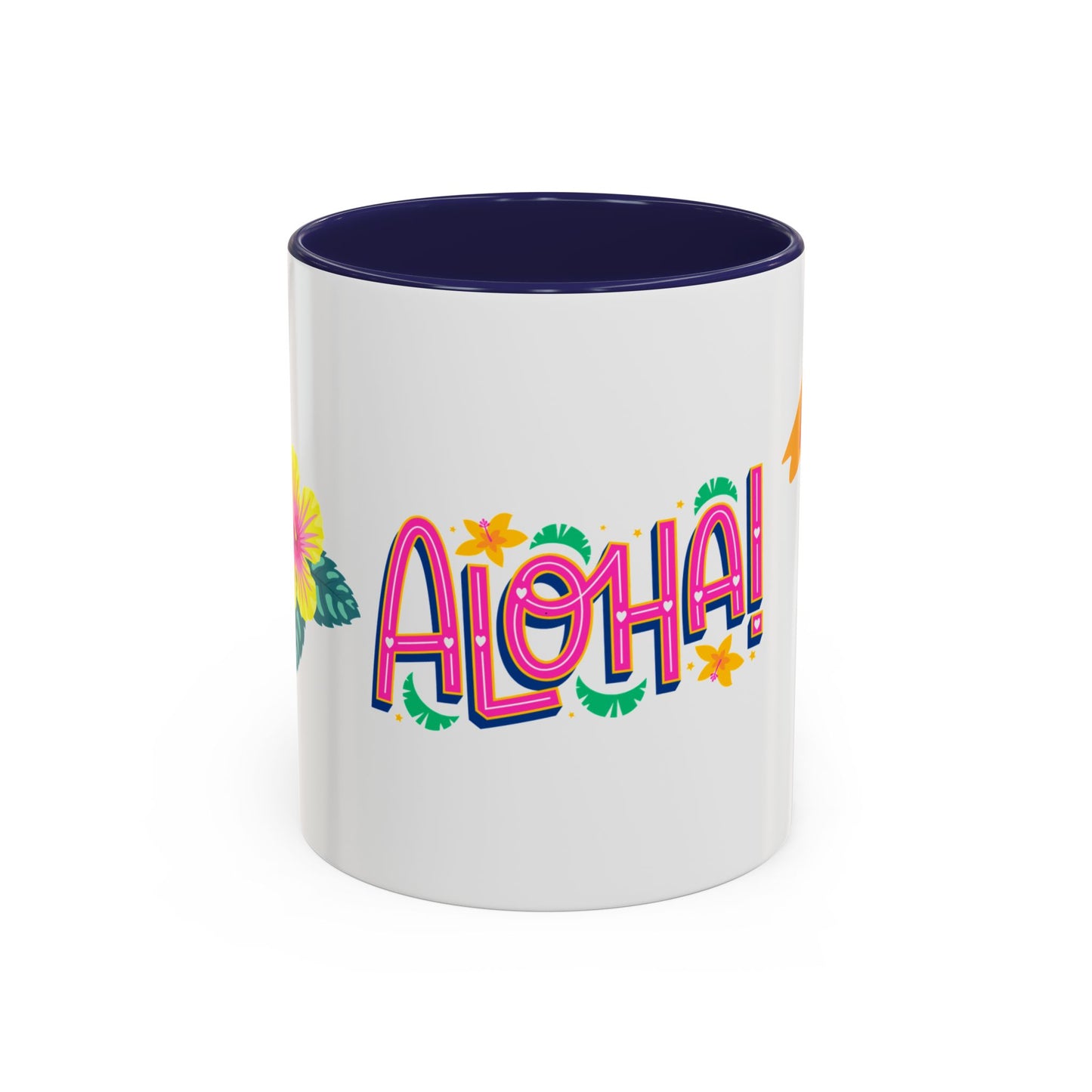 Aloha Tropical Coffee Mug — Accent 11/15oz