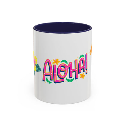 Aloha Tropical Coffee Mug — Accent 11/15oz