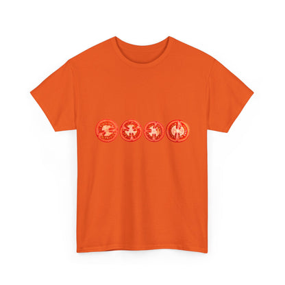 Tropical Sunset Coin Graphic Tee